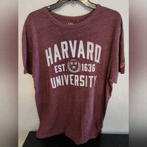 Brand New Men's Maroon Harvard University Crimson T-Shirt Retails $40+ XL